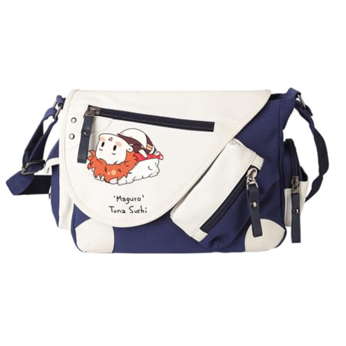 Ciyoulio Shoyo Hinata Crossbody Bag Tobio Kageyama Kuroo Tetsurou Messenger Bag Kozume Kenma Oikawa Tooru Sling Tote Bags Shoulder Bags Daypack Anime Merch, Typ 13, 32*11*26cm von Ciyoulio