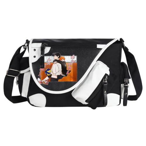 Ciyoulio Shoyo Hinata Crossbody Bag Tobio Kageyama Kuroo Tetsurou Messenger Bag Kozume Kenma Oikawa Tooru Sling Tote Bags Shoulder Bags Daypack Anime Merch, Typ 16, 32*11*26cm von Ciyoulio