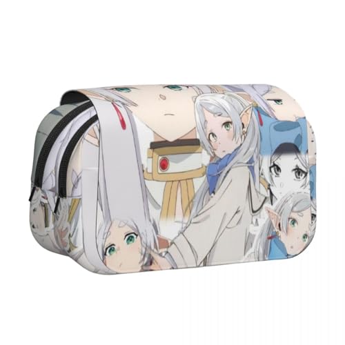 Frieren Stiftetasche Himmel/Farn/Stark Anime Stifteetui 3D-Druck Federmäppchen Student Schreibwaren Taschen Aufbewahrungstasche Kosmetiktaschen Organizer für Jungen Mädchen, Typ 3, 21*7.5*10cm von Ciyoulio