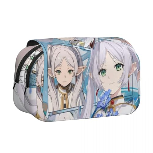 Frieren Stiftetasche Himmel/Farn/Stark Anime Stifteetui 3D-Druck Federmäppchen Student Schreibwaren Taschen Aufbewahrungstasche Kosmetiktaschen Organizer für Jungen Mädchen, Typ 5, 21*7.5*10cm von Ciyoulio