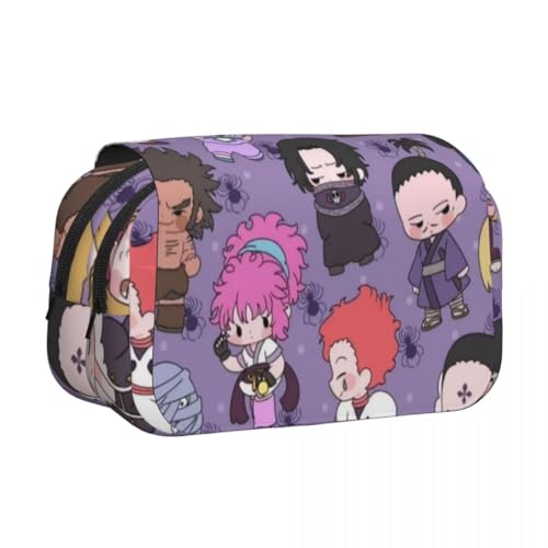 GON·Freecss Federmäppchen Killua Zaoldyeck Anime Cartoon 3D Druck Stifttasche Student Bleistift Tasche Doppellagige Aufbewahrungstaschen Schüler Schreibwaren Taschen Schulsaison Geschenk, Typ 10, 21 von Ciyoulio