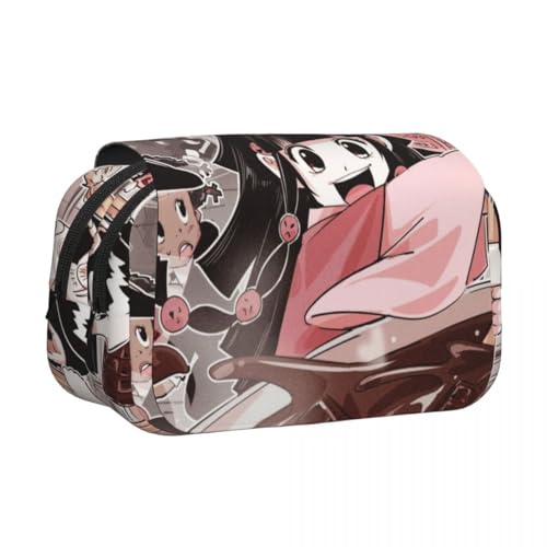GON·Freecss Federmäppchen Killua Zaoldyeck Anime Cartoon 3D Druck Stifttasche Student Bleistift Tasche Doppellagige Aufbewahrungstaschen Schüler Schreibwaren Taschen Schulsaison Geschenk, Typ 7, 21 von Ciyoulio