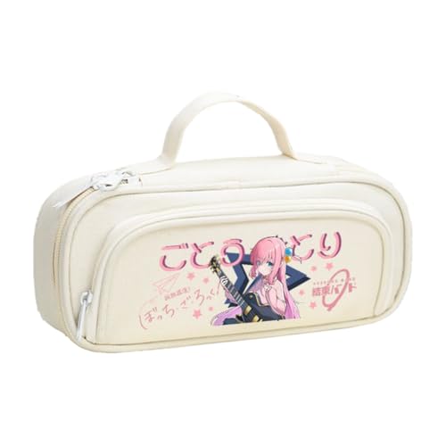 Gotō Hitori Federmäppchen Yamada Ryo/Ijichi Nijika/Kita Ikuyo Stiftetasche Cartoon Stifttasche Anime Bleistift Box Schreibwaren Tasche Aufbewahrungstasche Kosmetiktaschen von Ciyoulio