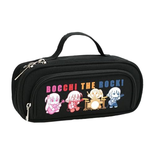 Gotō Hitori Federmäppchen Yamada Ryo/Ijichi Nijika/Kita Ikuyo Stiftetasche Cartoon Stifttasche Anime Bleistift Box Schreibwaren Tasche Aufbewahrungstasche Kosmetiktaschen von Ciyoulio