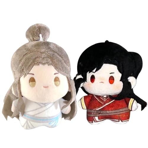 Tian Guan Ci Fu Plüsch Anhänger Anime Figur Hua Cheng Xie Lian Plush Schlüsselanhänger Anime Pendant Für Rucksack Deko/Manga Geschenk von Ciyoulio