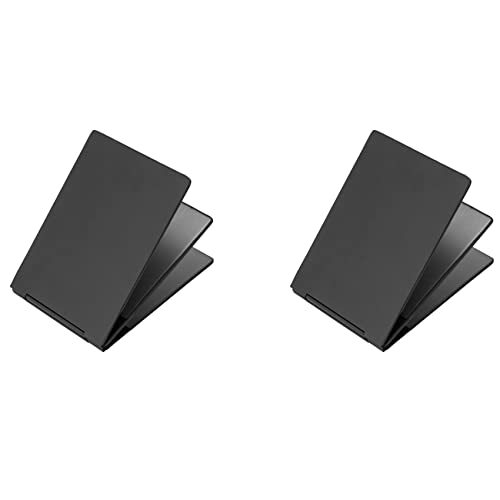 ClAZTyict 2X Ultra Dünne Führerschein Hülle Aus Metall Führer Scheinin Haber ID Kredit Karten Hülle für Auto Fahr Dokumente (Schwarz) von ClAZTyict