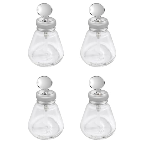 ClAZTyict 4X Leere Nagel Lack Make-Up Entferner Pump Glas Druck Presse Flasche von ClAZTyict