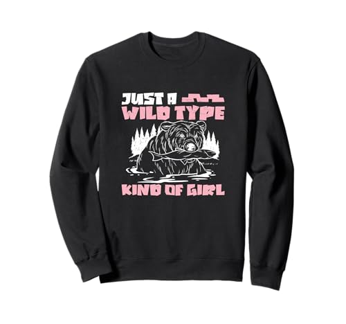 Just A Wild Type Art of Girl Lustige Zoologie für einen Zoologen Sweatshirt Just A Wild Type Art of Girl Lustige Zoologie für einen Zoologen Sweatshirt von Clade Zoology Crusaders