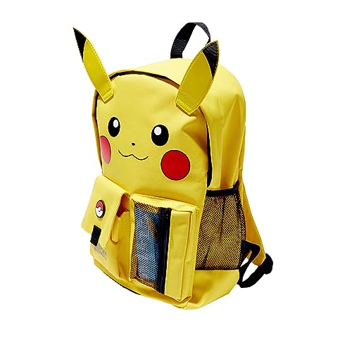 Claire's Pokemon Pikachu Kinderucksack | Für Kindergarten und Schule | Geschenk für Jungen und Mädchen | Gelb von Claire's