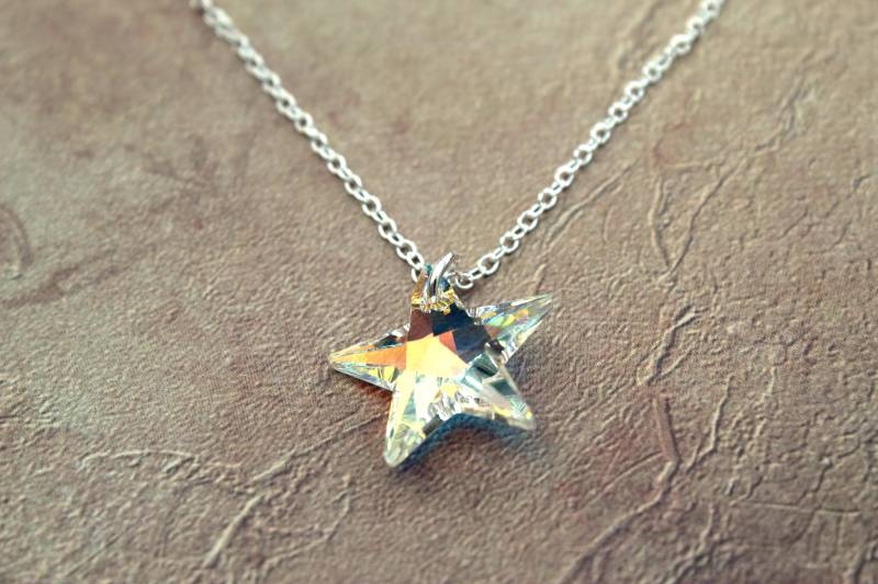 Funkelnde Kristallstern-Halskette - Schönes Und Durchdachtes Geschenk, Glitzernder Anhänger, Wertschätzungsgeschenk, Funkelndes Geschenk Für Sie Funkelnde Kristallstern-Halskette - Schönes Und Durchdachtes Geschenk, Glitzernder Anhänger, Wertschätzungsgeschenk, Funkelndes Geschenk Für Sie von ClaireElizabeths