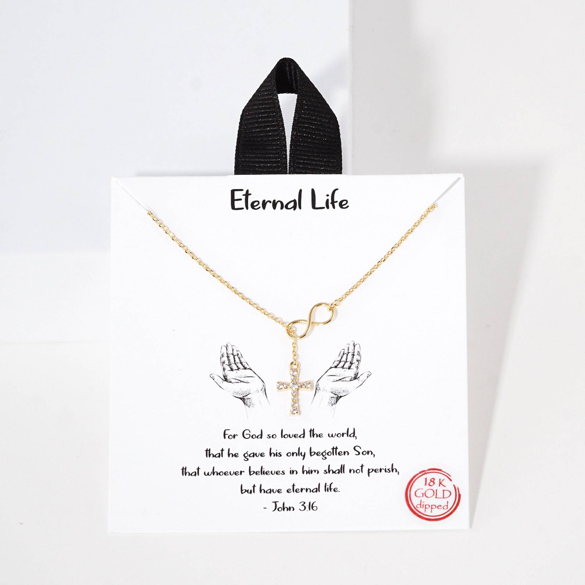 Ewiges Kreuz Halskette, Y Geschenke Für Sie, Anhänger Handgemachter Schmuck, Motivive, Religiöse Ermutigung Geschenk Schmuck Ewiges Kreuz Halskette, Y Geschenke Für Sie, Anhänger Handgemachter Schmuck, Motivive, Religiöse Ermutigung Geschenk Schmuck von ClaireandSusie
