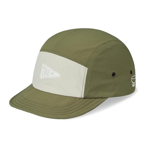 Clakllie 5 Panel Cap mit Kurzem Schirm Wasserdicht Basecap Herren Weich Leichte Sport Running Cap Unstructured Outdoor Cap,BSSD2567-Army Green von Clakllie