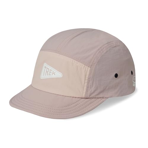 Clakllie 5 Panel Cap mit Kurzem Schirm Wasserdicht Basecap Herren Weich Leichte Sport Running Cap Unstructured Outdoor Cap,BSSD2567-Pink von Clakllie