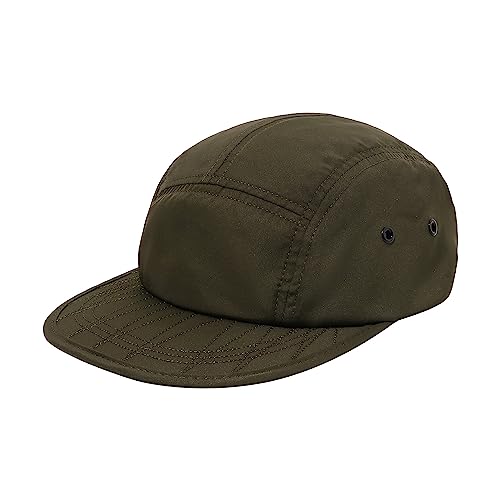 Clakllie Baseball Cap Flache Krempe 5 Panel Basecap Schnelltrocknend Laufkappe Sommer Snapback Kappe Unstructured Dad Cap Outdoor Sun Cappy von Clakllie