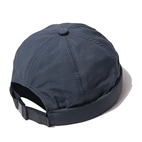 Clakllie Cap Herren Hut Unisex Docker Mütze Damen Docker-Cap Hafenmütze Seemannsmütze Herrenhut Bikercap Hat Wandermütze Seemannskappe Quick Drying Cap Ohne Schirm von Clakllie