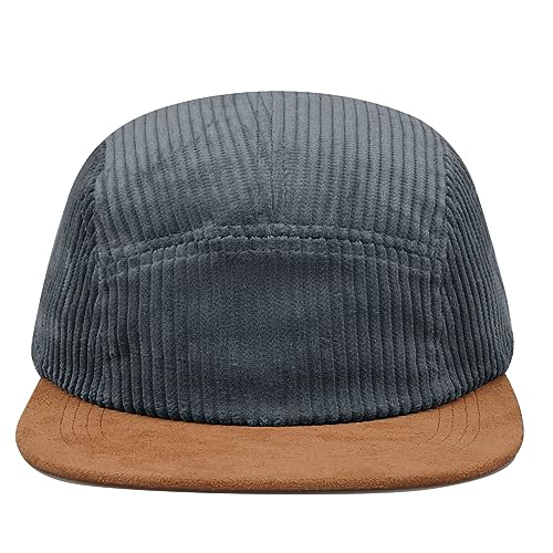 Clakllie Flat Brim 5 Panel Cap Outdoor Laufmütze Flat Bill Cap Verstellbar Trucker Cap Outdoor Schildkappen UV Schutz Sommer Cap Low Profile Snapback Caps,Gray Clakllie Flat Brim 5 Panel Cap Outdoor Laufmütze Flat Bill Cap Verstellbar Trucker Cap Outdoor Schildkappen UV Schutz Sommer Cap Low Profile Snapback Caps,Gray von Clakllie