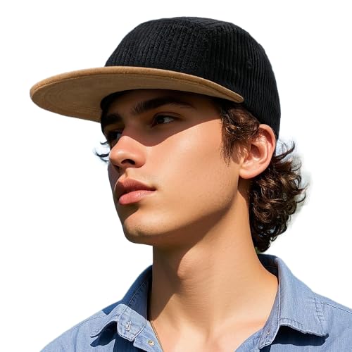 Clakllie Flat Brim Basecap 5 Panel Running Cap,D5PH05-Black Clakllie Flat Brim Basecap 5 Panel Running Cap,D5PH05-Black von Clakllie