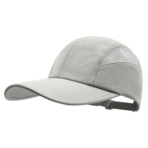 Clakllie Outdoor Baseball Cap Quick Dry Basecap Schnelltrocknend Running Caps Leichtes Atmungsaktiv Cap 6 Panel Baseballmütze Breathable Quick Dry Cap,Light Gray Clakllie Outdoor Baseball Cap Quick Dry Basecap Schnelltrocknend Running Caps Leichtes Atmungsaktiv Cap 6 Panel Baseballmütze Breathable Quick Dry Cap,Light Gray von Clakllie