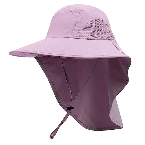 Clakllie Polyester Safari Hats with Neck Flap Breite Krempe Fishing Hat with Chin Strap Atmungsaktive Netzmütze UV Schutz Sonnenhut Clakllie Polyester Safari Hats with Neck Flap Breite Krempe Fishing Hat with Chin Strap Atmungsaktive Netzmütze UV Schutz Sonnenhut von Clakllie