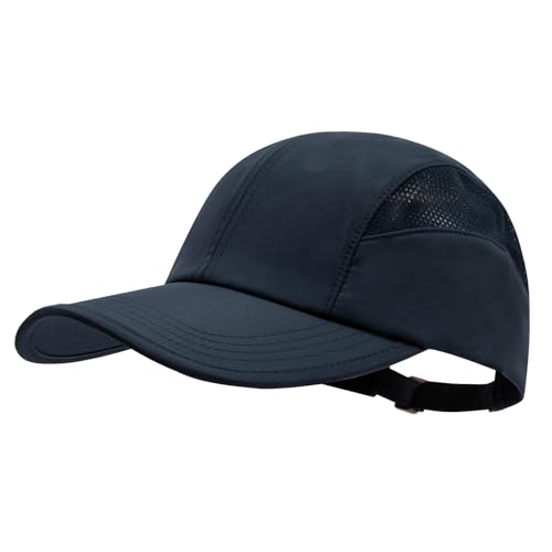 Clakllie Quick Dry Running Hat Outdoor Basecap Schnelltrocknend Dad Cap Atmungsaktiv Schildmütze UV-Schutz Sommer Sport Cap Leichte Unstructured Running Cap,Dark Gray Clakllie Quick Dry Running Hat Outdoor Basecap Schnelltrocknend Dad Cap Atmungsaktiv Schildmütze UV-Schutz Sommer Sport Cap Leichte Unstructured Running Cap,Dark Gray von Clakllie