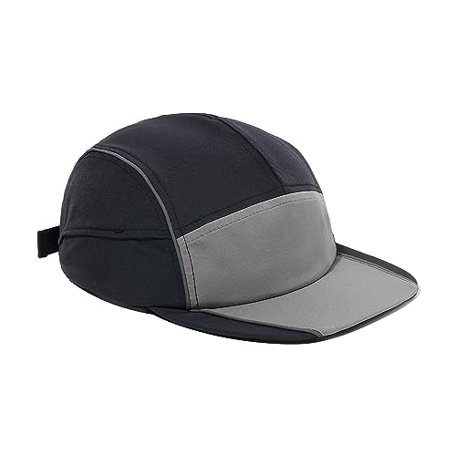 Clakllie Short Brim Baseball Cap 5 Panel Snapback Kappe für Damen und Herren Schnelltrocknend Reflektierende Cap Sonnenschutz Sonnenhut von Clakllie