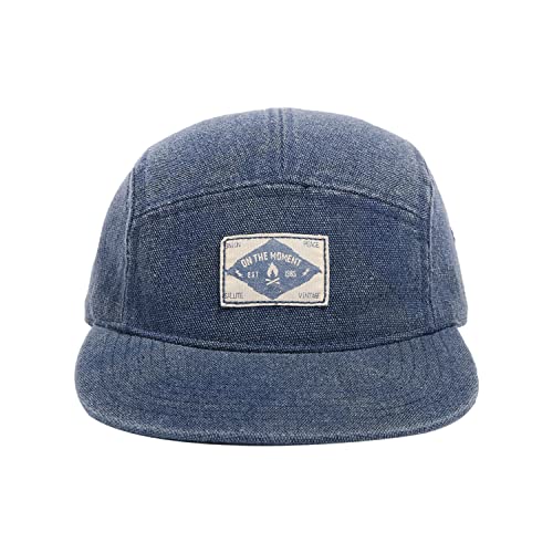 Clakllie Unisex Snapback Cap Kappe 5 Panel Flat Brim Basecap Cotton Baseball Cap Outdoor Sport Kappe Trucker Fitted Cap UV Schutz Sommer Caps von Clakllie