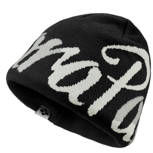 Clakllie Warm Trendy Strickmützen für Herren Damen,Bequem Wintermützen Wollmütze Atmungsaktiv Weich Acryl Slouch Beanie Skull Hat Strickmützen Elastisch Slouchy Strick Knit Beanies Knitted Hut Outdoor von Clakllie