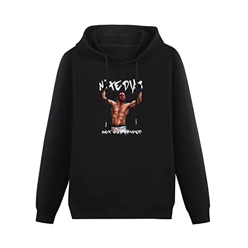 Clamguard Nate Diaz Nox Surprised Mens Sweatshirts Cotton Unisex Black Pullover Hoodies S von Clamguard