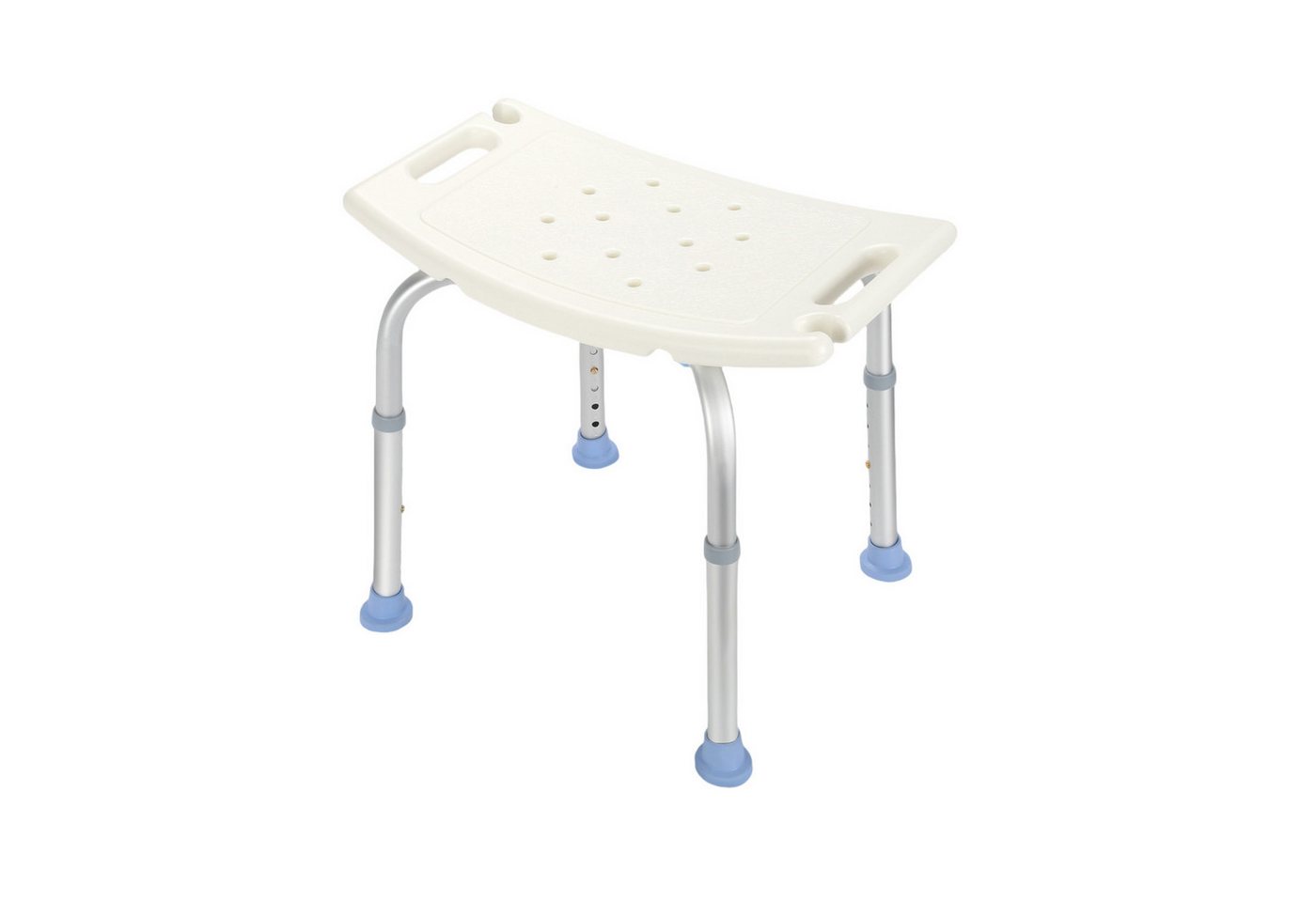 Clanmacy Duschhocker Badhocker, belastbar bis 150 kg, Geeignet für ältere Menschen, Schwangere, Kinder und Behinderte von Clanmacy