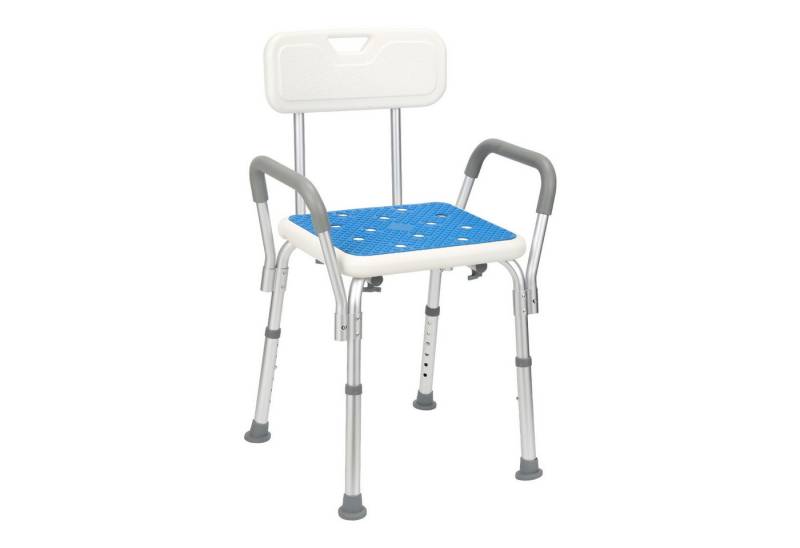 Clanmacy Duschhocker Duschhocker Badehocker Badhocker belastbar bis 136 kg Duschstuhl von Clanmacy