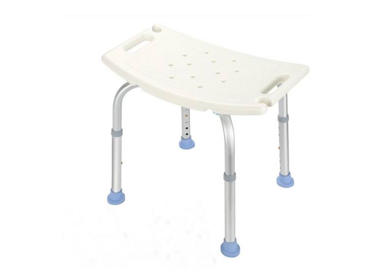 Clanmacy Duschhocker Duschhocker Badhocker Badehocker belastbar bis 136 kg Duschstuhl von Clanmacy
