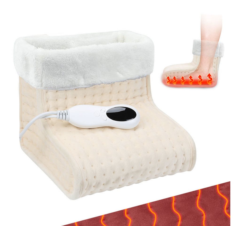 Clanmacy Fußwärmer Elektrofußwärmer Fußheizung für Zuhause, Warme Füße, Waschbar von Clanmacy