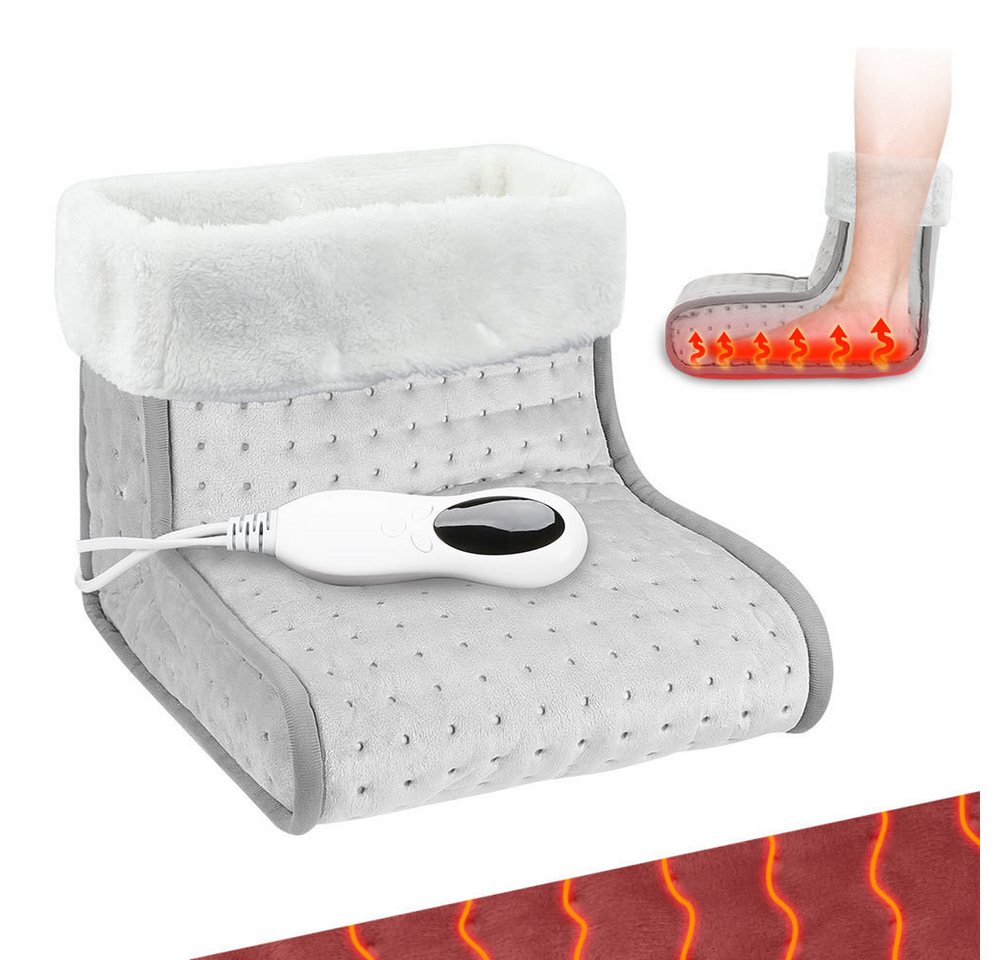 Clanmacy Fußwärmer Elektrofußwärmer Fußheizung für Zuhause, Warme Füße, Waschbar von Clanmacy