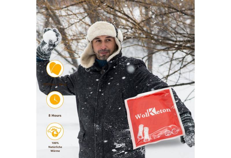 Clanmacy Fußwärmer Fußwärmer 40 Paar Thermopad Zehenwärmer 80-tlg, luftaktiviert von Clanmacy