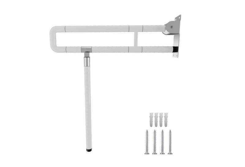 Clanmacy Haltegriff WC Aufstehhilfe Stützgriff Toilette Wandmontage Klappgriff Handgriff von Clanmacy