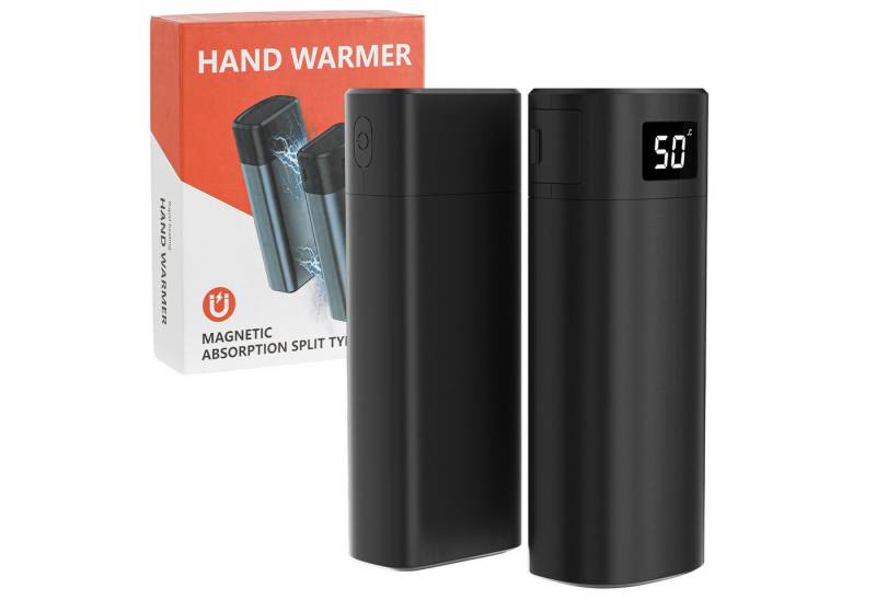Clanmacy Handwärmer Handwärmer Wiederaufladbarer Handwärmer, Schnellaufheizung, Tragbar von Clanmacy