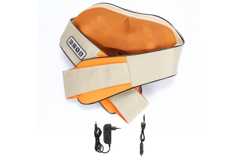 Clanmacy Shiatsu-Massagegerät Infrarotwärme Nackenmassagegerät Nackenmassage Für Nacken Auto von Clanmacy