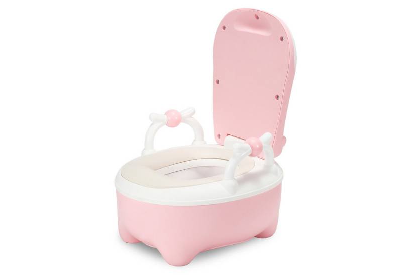 Clanmacy Toilettentrainer Kinder Töpfchen Toilettentrainer Lerntöpfchen kindertoilette Babytopf, Kindertoilette von Clanmacy