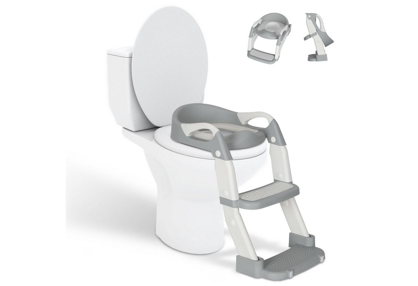 Clanmacy Toilettentrainer Töpfchen Kinder Toilettentrainer Toilettensitz Lerntöpfchen toilette von Clanmacy