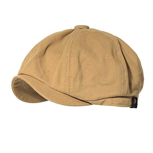 CLAPE 8 Teilig Gatsby Barett Cap Shelby Mütze Trendige Unisex Schiebermütze Ballonmütze Flatcap Ivy Cap Schirmmütze Damen Golfermütze von CLAPE