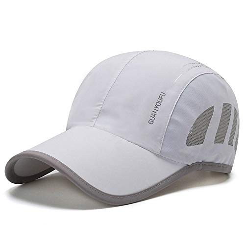 CLAPE Quick Dry Running Cap Mesh Sport Basecap Herren Sommer Atmungsaktiv Kappe Verstellbar Sonnenschutz Kappe Unstructured Hats von CLAPE