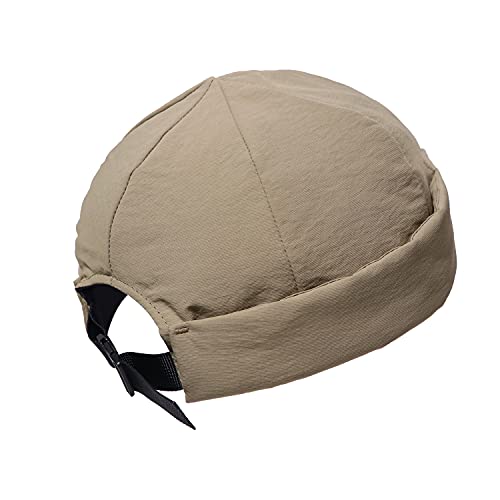 CLAPE Cap Ohne Schirm Docker-Cap with Thicken Cotton Wasserdicht Docker Mütze Plain Hafenmütze Seemannskappe Fisherman Beanie Skull Cap von CLAPE