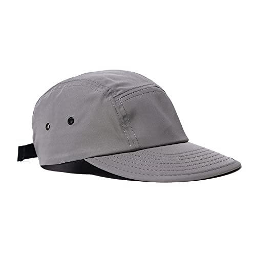 CLAPE Flat Brim Cap Quick Dry 5 Panel Cap Verstellbar Basecap Classic Snapback Cap UV-Schutz Outdoor Sport Visor Cap Vent Pro Cap von CLAPE