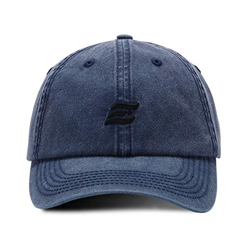 CLAPE Kappe Damen 6-Panel Vintage Cap im Washed Hysteresenkappe Unstrukturiert Baseballkappe Hip Hop Hats von CLAPE