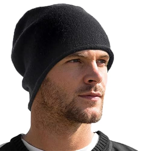 CLAPE Klassische Slouch Beanie Mütze Elastisch Dünne Long Beanie Mütze Leicht Slouch Hat Jersey Mütze Ideal für Frühling Herbst und Winter von CLAPE