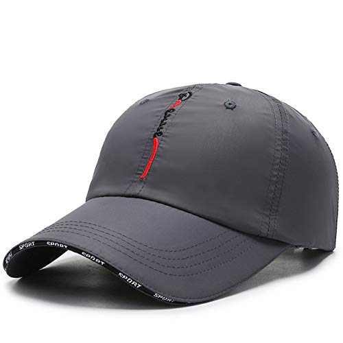 CLAPE Schnelltrocknend Baseball Mütze Basecap Atmungsaktiv Outdoor Kappen für Herren Wasserdicht Sport Kappe Run Cap Unstructured Ultra-Thin Super-Light Cappy von CLAPE