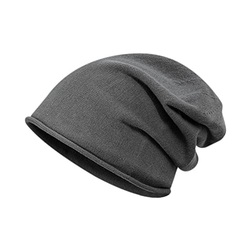 CLAPE Slouch Beanie Strickmütze Jersey Beanie Mütze für Herren und Damen Leichte Weich Slouch Mütze Beanie Schädel Cap Wintermütze von CLAPE