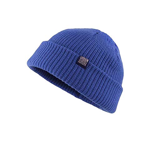 CLAPE Strickmütze Seebär Dockermütze Seemannsmütze kurz und flach Beaniemütze Winter-Fisherman Beanie für Damen & Herren von CLAPE