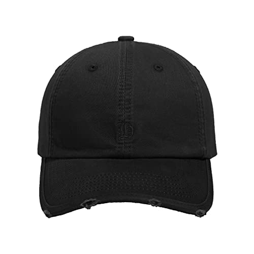 CLAPE Vintage Basecap im Used Look Washed Cotton Baseball Cap Low Profile Destroyed Caps Embroidered Dad Hat Verstellbar Sun Cap von CLAPE