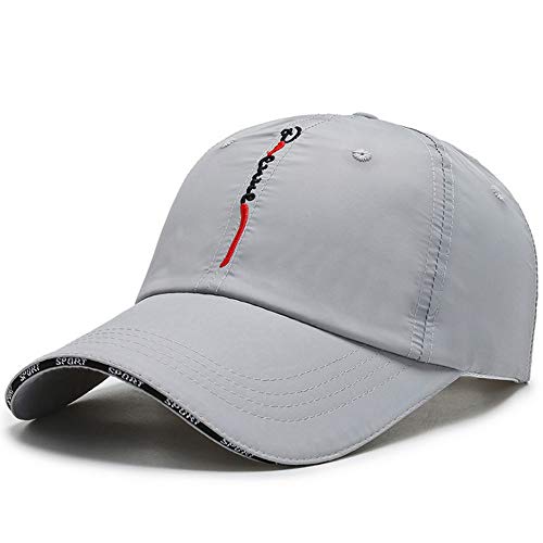 CLAPE Schnelltrocknend Baseball Mütze Basecap Atmungsaktiv Outdoor Kappen für Herren Wasserdicht Sport Kappe Run Cap Unstructured Ultra-Thin Super-Light Cappy von CLAPE